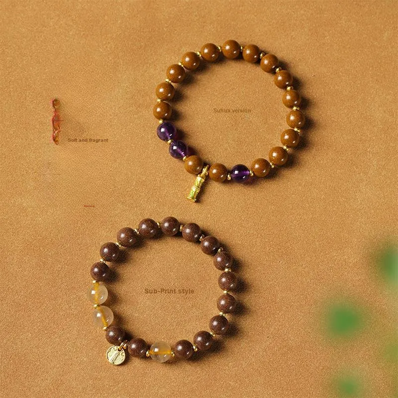 ZHOUDIWANG Blended Fragrance Bead Bracelets Unisex-1
