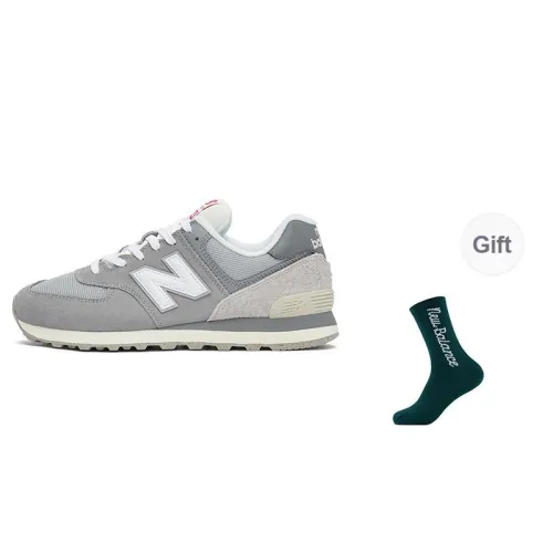 New Balance 574 Slate Grey White