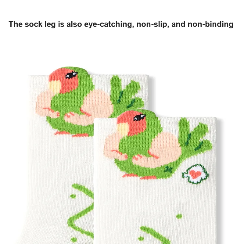 Primeet Mid Calf Socks Women's 5 Pack-1