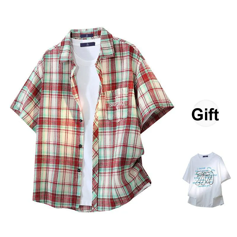 FAX FOR FMACM Shirt Unisex Pink Plaid-8