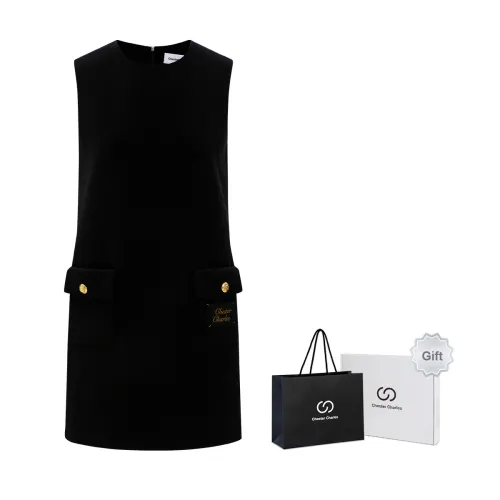 Chester Charles Sleeveless Dresses Women's Black