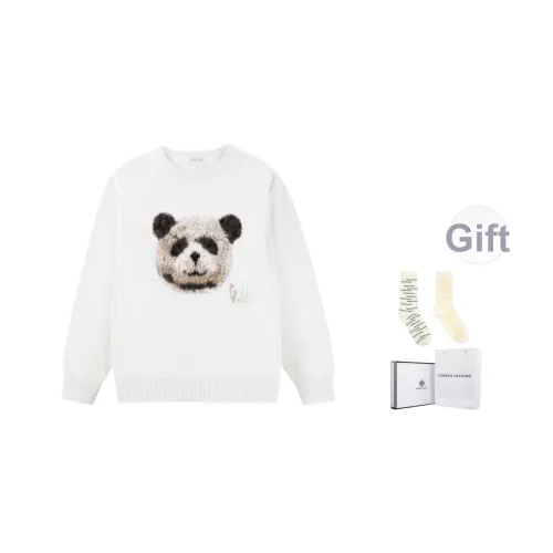 Charlie Luciano Свитер Унисекс Белый