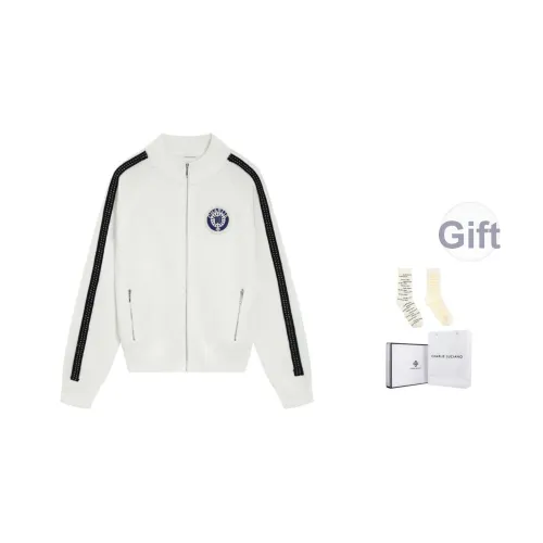 Charlie Luciano Экрю Коробка + Носки Случайный стиль Унисекс Куртки