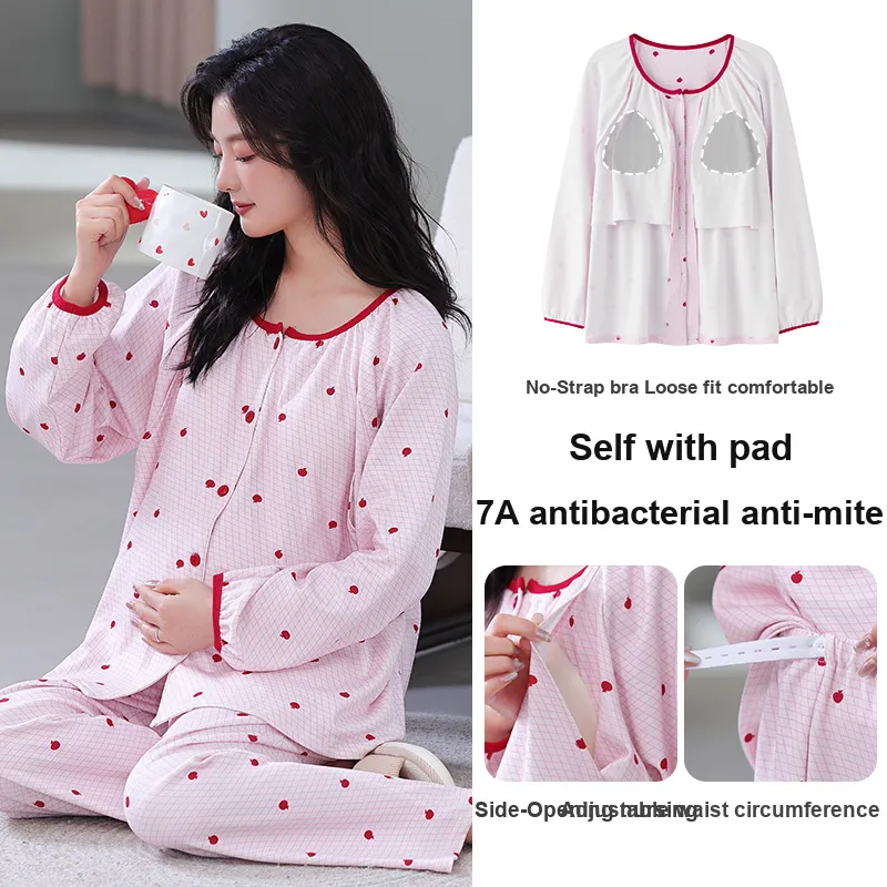 MADALLO Pajama Set Women's Peach-1