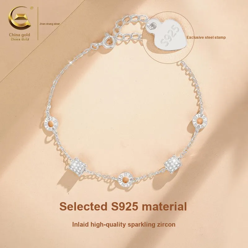 ZSY S925 Bracelets Women's Box Girlfriend-7