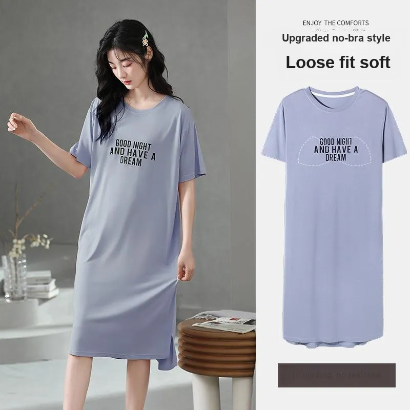 ROUKEER Women's Nightgowns-6