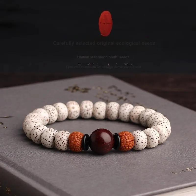 SFER Star Moon Bodhi Seeds Bracelets Unisex-1