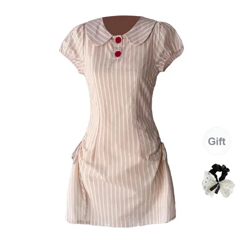 TUSHIFEI Short Sleeved Dress Women's