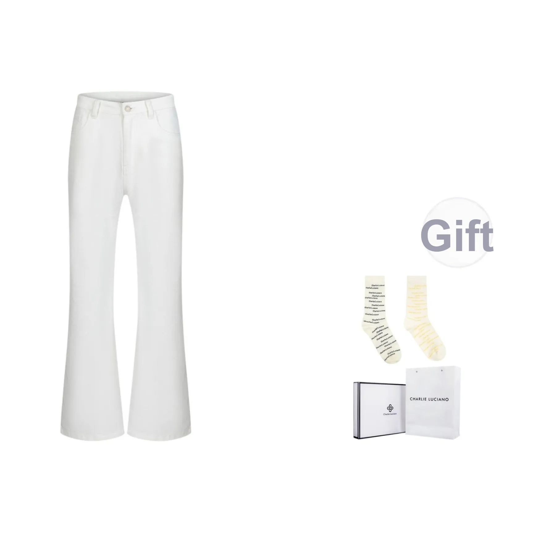 Charlie Luciano Женские Джинсы