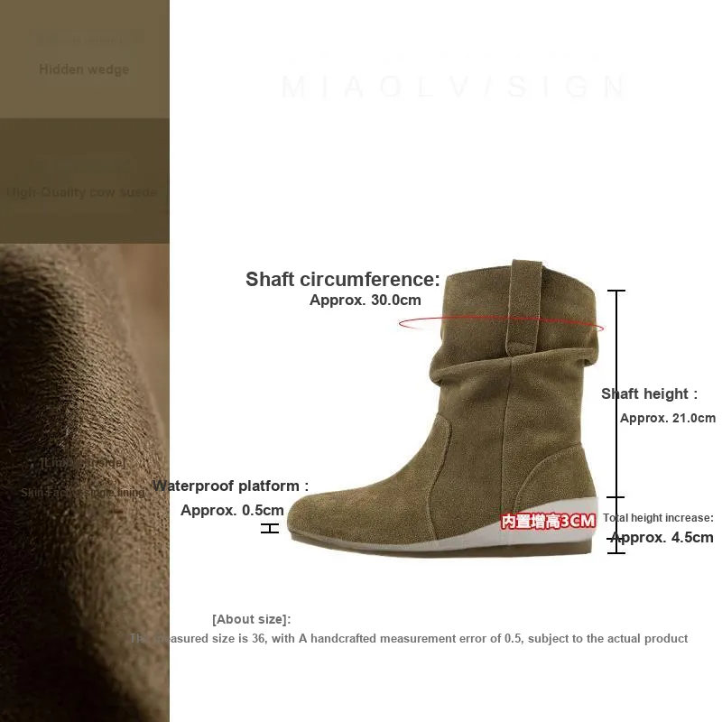 Wonderful Couple Ankle Boots 1.5cm Women's-32