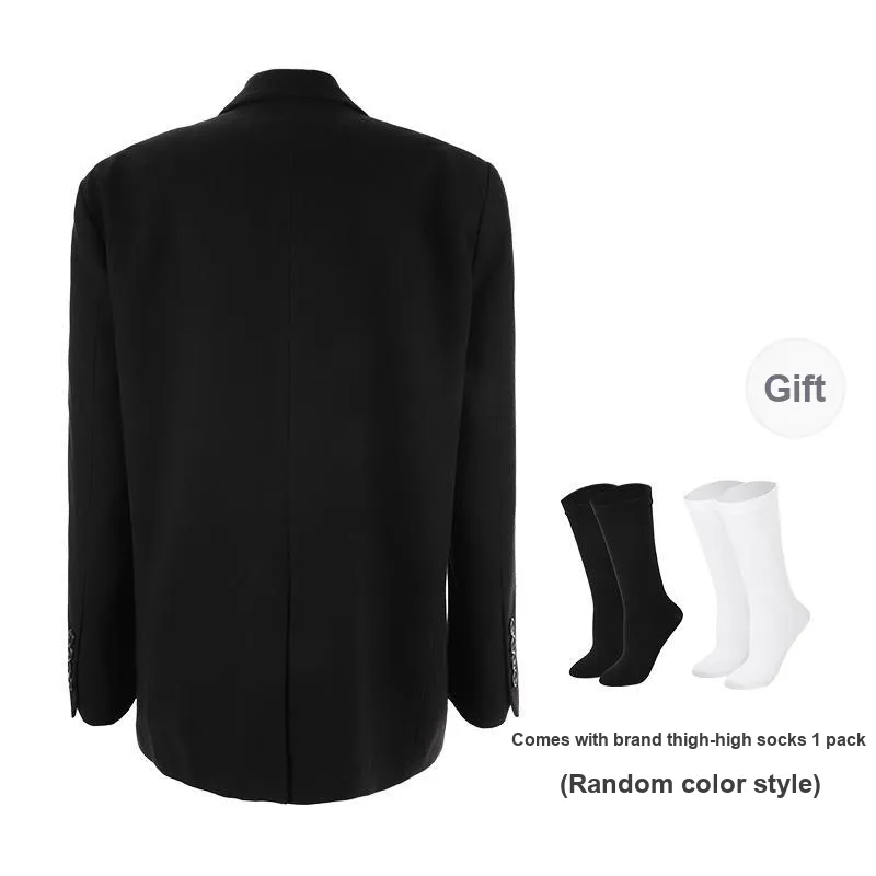 BSEVENI Business Suit Women's Black-1