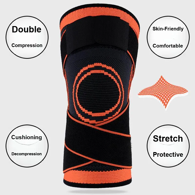 US8ACC Running, Cycling, Basketball, Fitness, Soccer Unisex Knee Pads-1