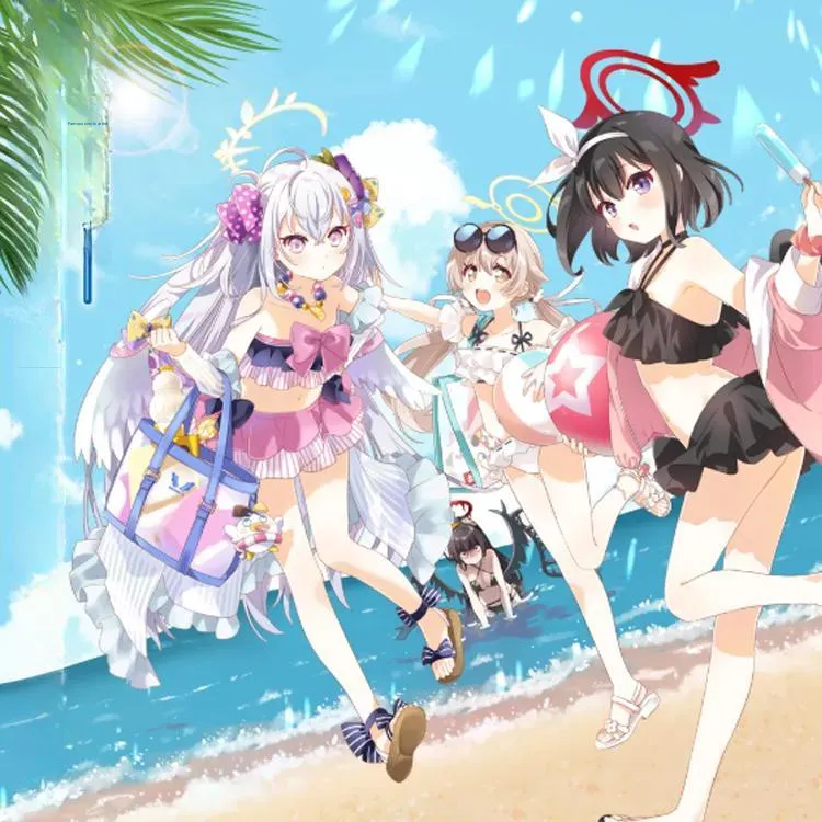 BANDAI Summer Wish List, Ichiban Kuji Blue Archive A Prize Chibi Figures-1