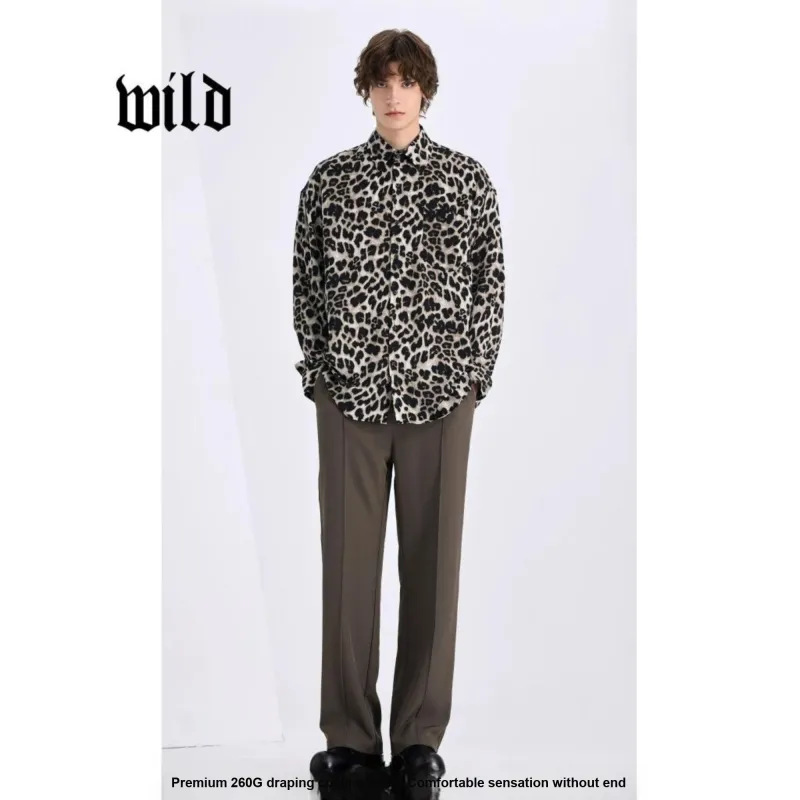 WILD LEADER Casual Pants Men-3