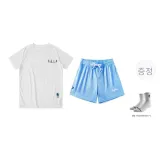 블루+화이트 시그니처 반팔 (양말 증정)