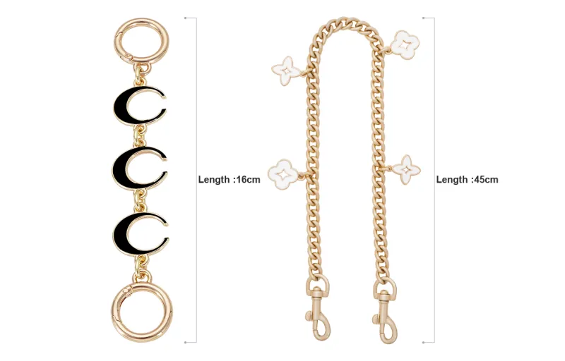 Lan Bao Fan Metal Alloy Bag Accessory Women's Multicolor-46