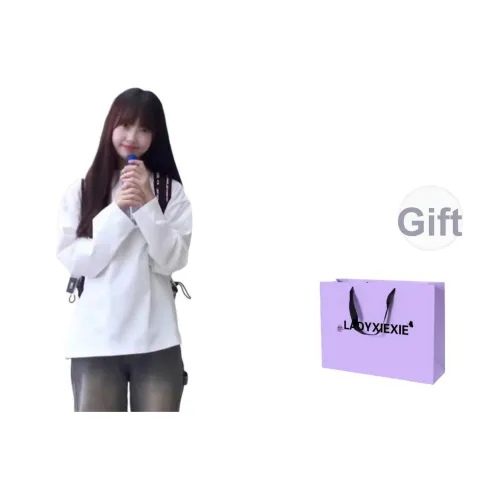 LADYXIEXIE Т-рубашка с оборванным рукавом унисекс