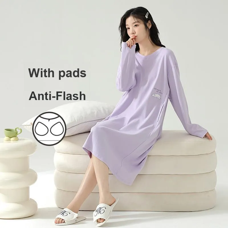 FENTENGCARE Women's Nightgowns-1