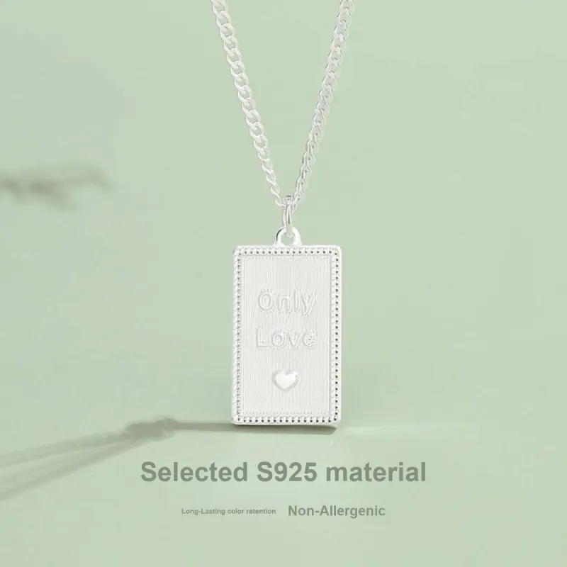 JESCAKOO S925 Silver Necklaces Unisex-3