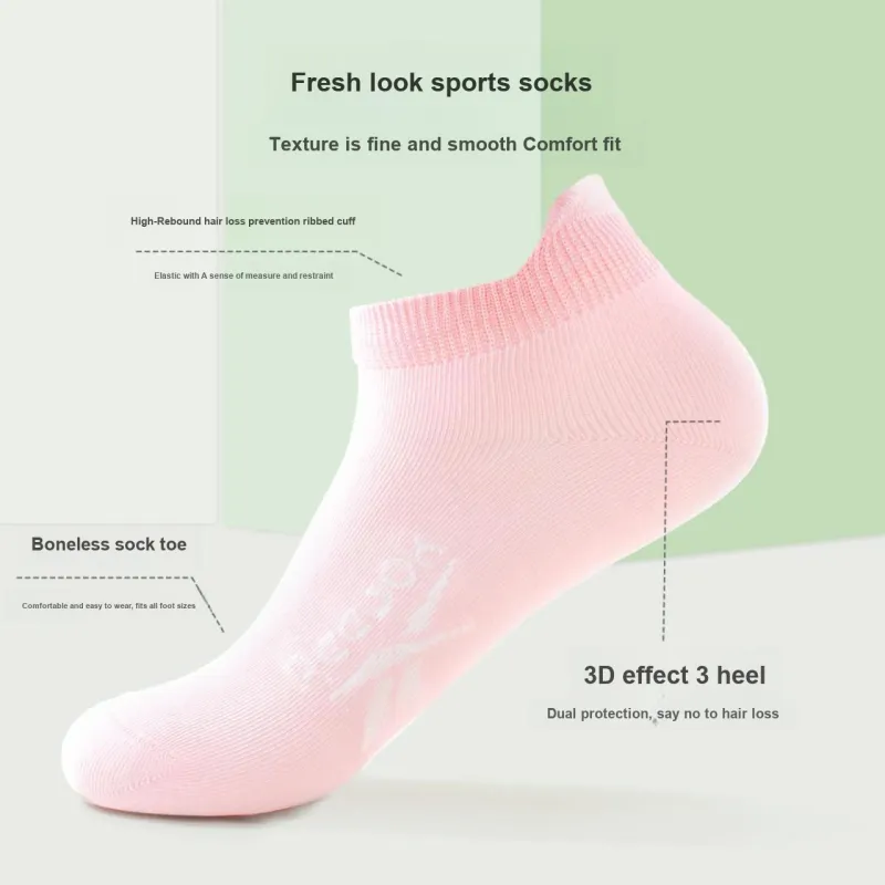 Reebok Ankle Socks Unisex 5 Pack-2