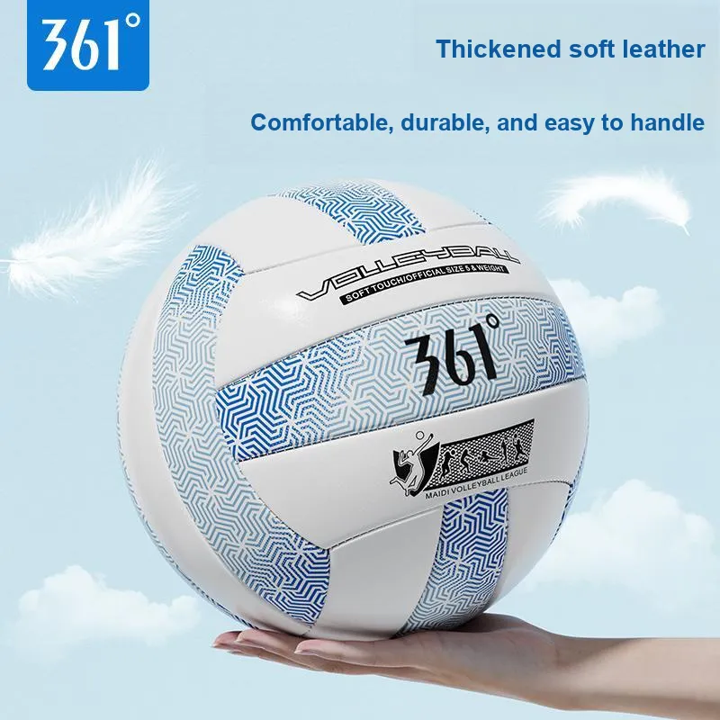 361° PVC Size 5 Volleyball Unisex Blue White-1