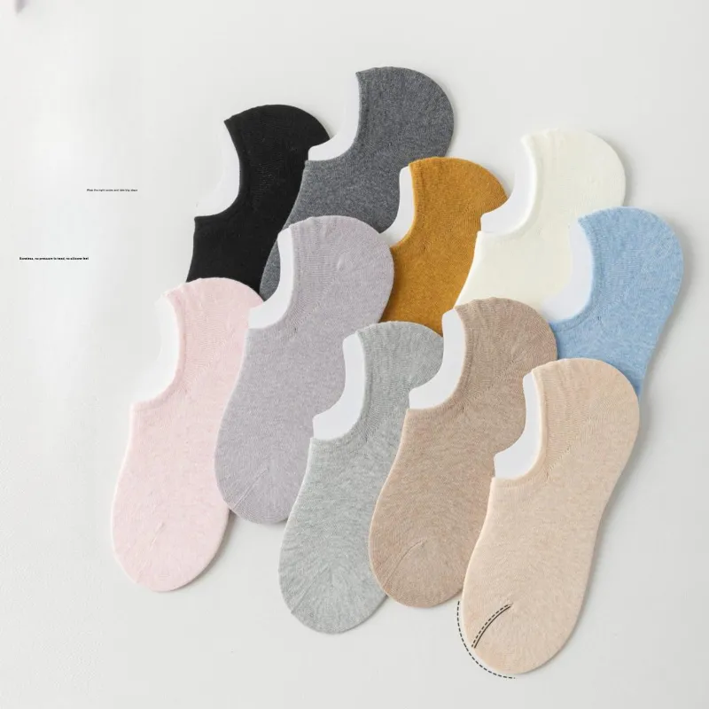 XXLLG Spring And Fall No-Show Socks Women's 4 Pack-8