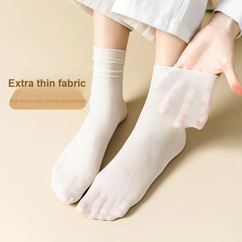 MIIOW Mid Calf Socks Women's 10 Pack-4