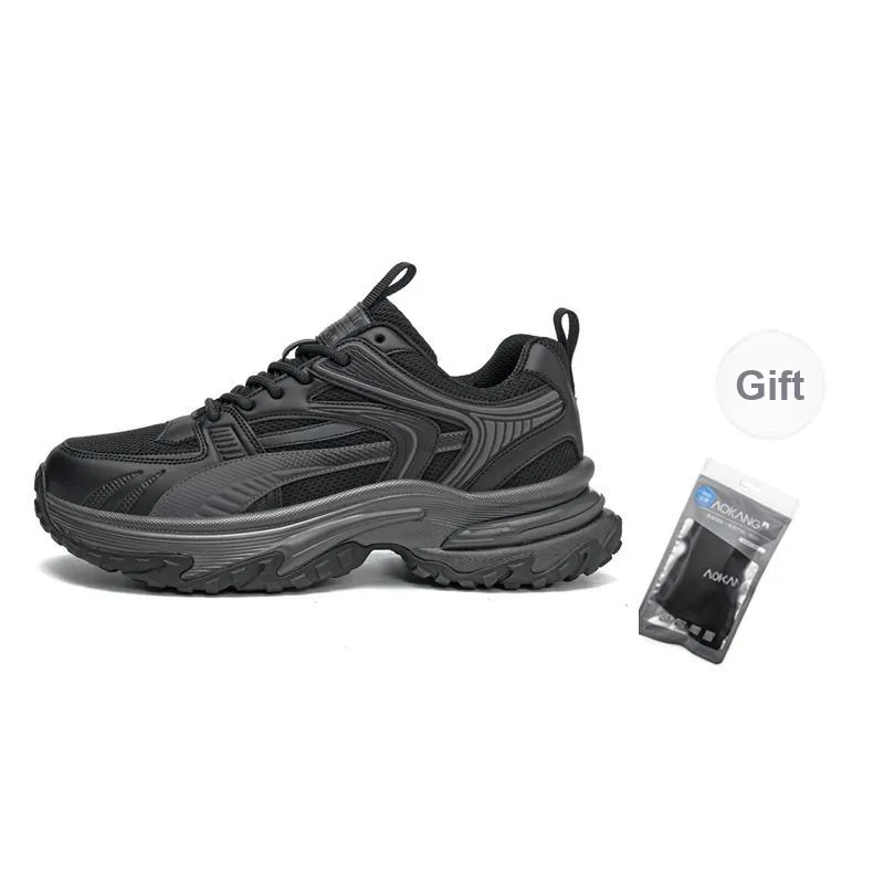 AOKANG Cushioning Wear-Resistant Low-Top Chunky Sneakers Men's Shopping Bag-12