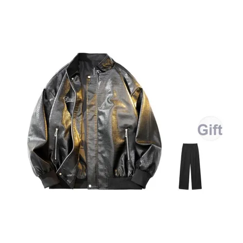 BRUMAIRE Кожа Куртка Унисекс Черный