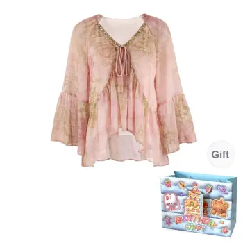 TWOPLUMGIRLS Shirts Women's Pink Shopping Bag