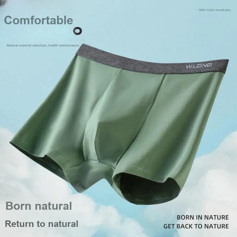 Qiao Ni Tong Underpants Men's 4 Pack-3