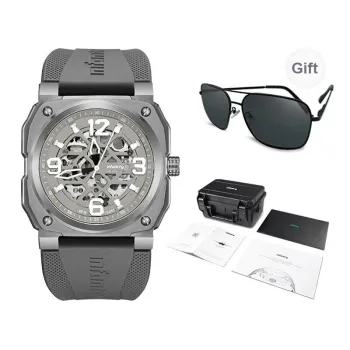 INFANTRY Eagle Thunder Avant Garde Collection Mechanical Movement Watch Unisex Cut Out Dial