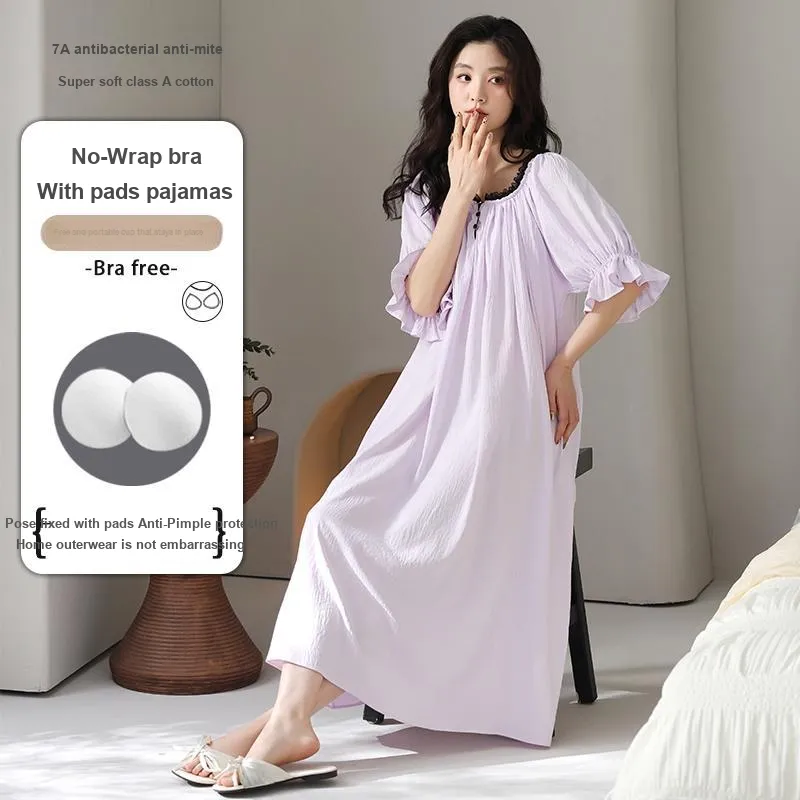 MADALLO Women's Nightgowns-5