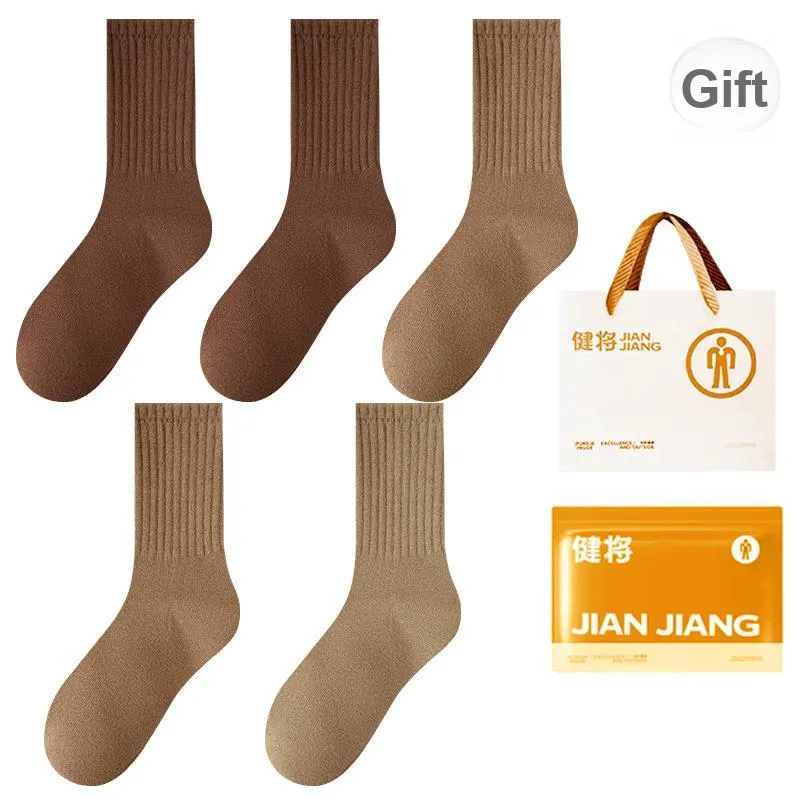 Master Mid Calf Socks Women's Shopping Bag 5 Pack-10