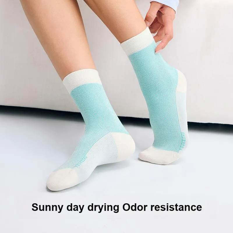 YOUKESHU Women's No Show Socks-17