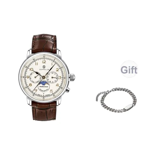 ZEPPELIN Кварцевый механизм Мужские часы Часы Мать жемчуга Циферблат часов