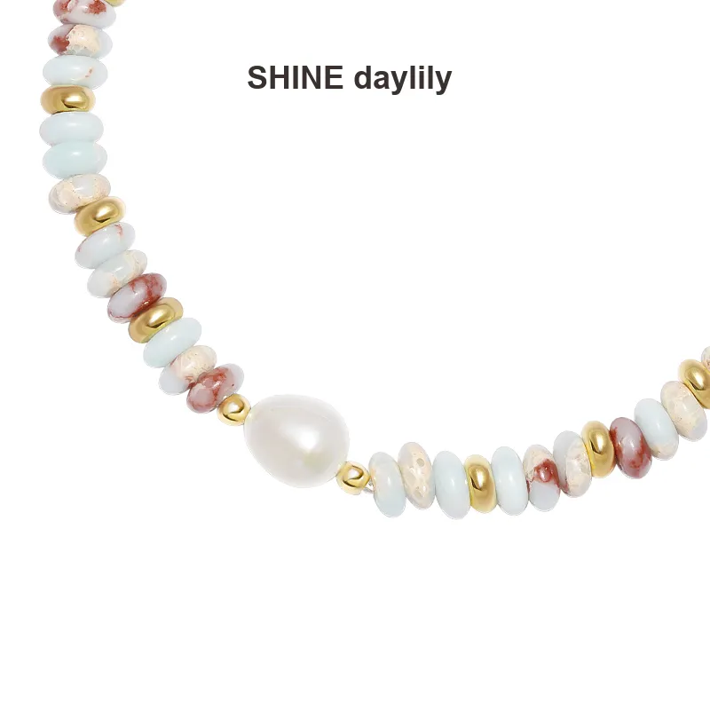 SHINE Copper, Shell Pearl Bracelets Women's-4