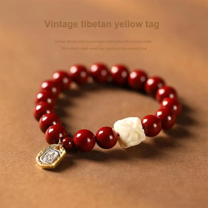 Regalrose Cinnabar Jade Bracelets Women's-2