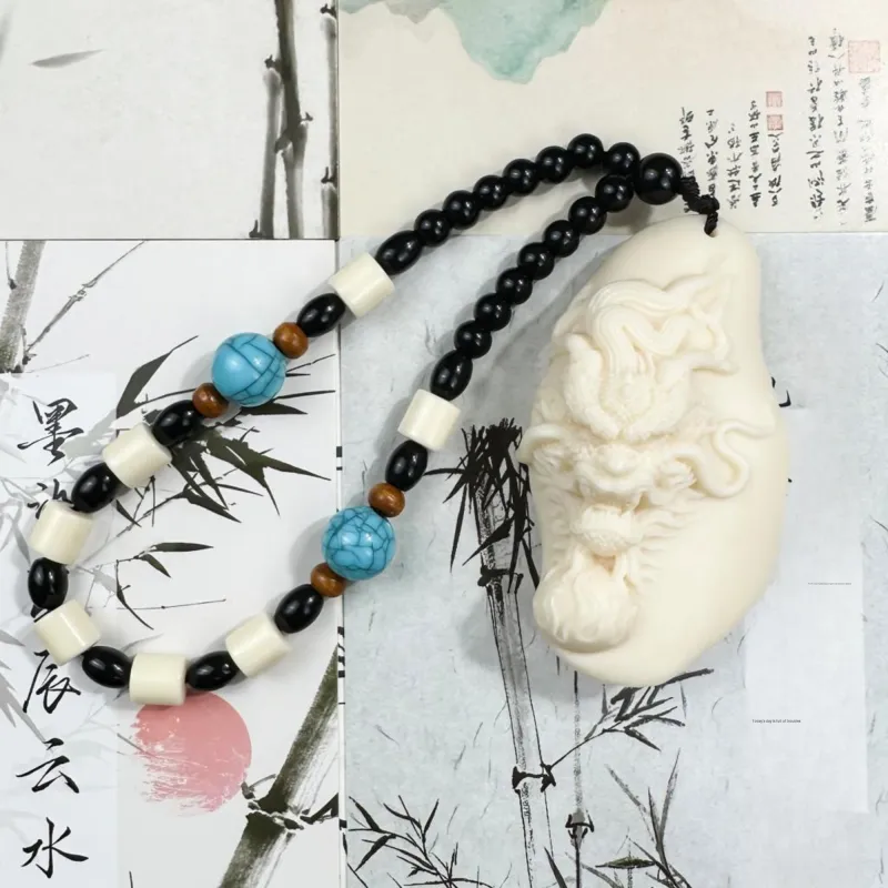 Tang Zhi Bodhi Root Ornaments Unisex-1