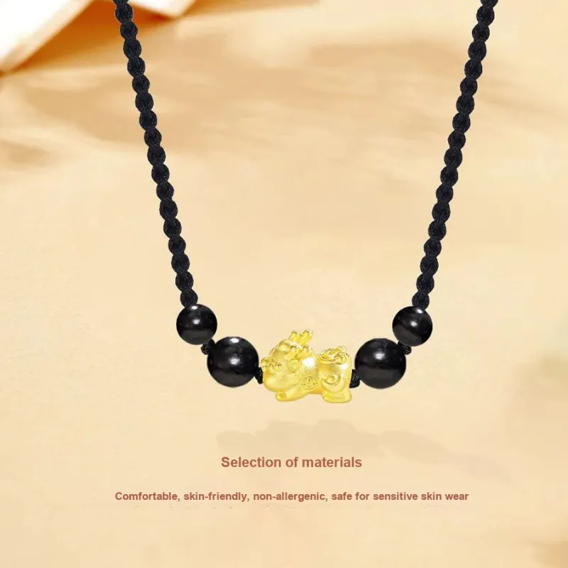 Master Kim Ebony Necklaces Unisex-1