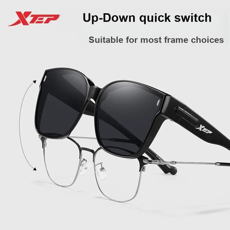 XTEP TR/Memory Plastic Square Sunglasses Unisex-2