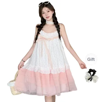 TUSHIFEI Slip Dresses Women's Image Color+Hair Tie Included