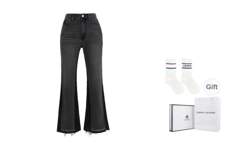 Charlie Luciano Jeans Unisex Black-4