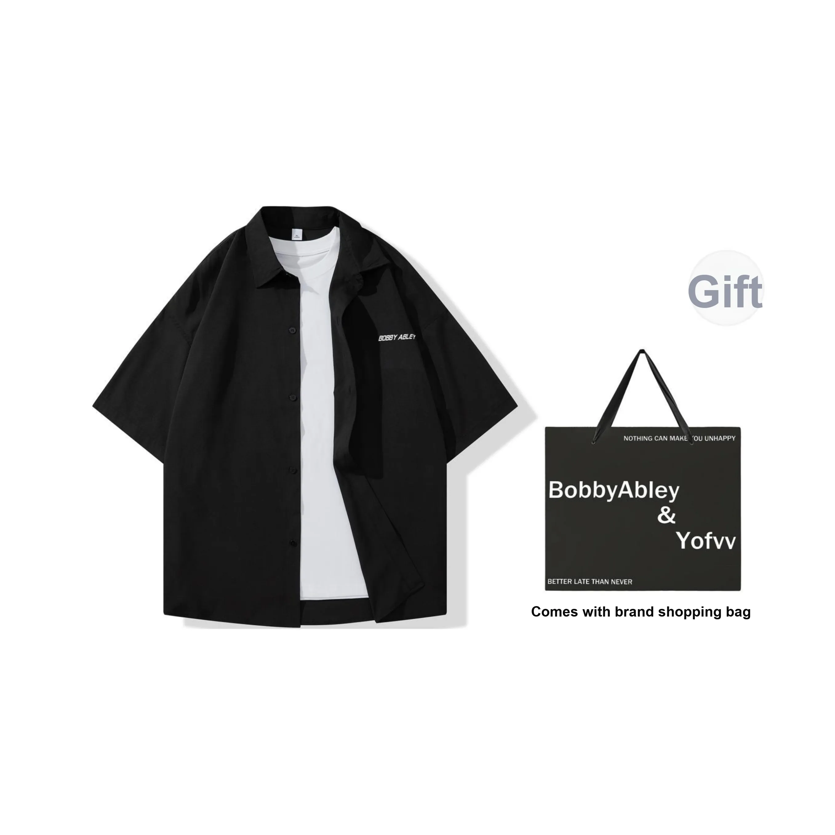 BOBBY ABLEY Рубашка 2 упаковки унисекс