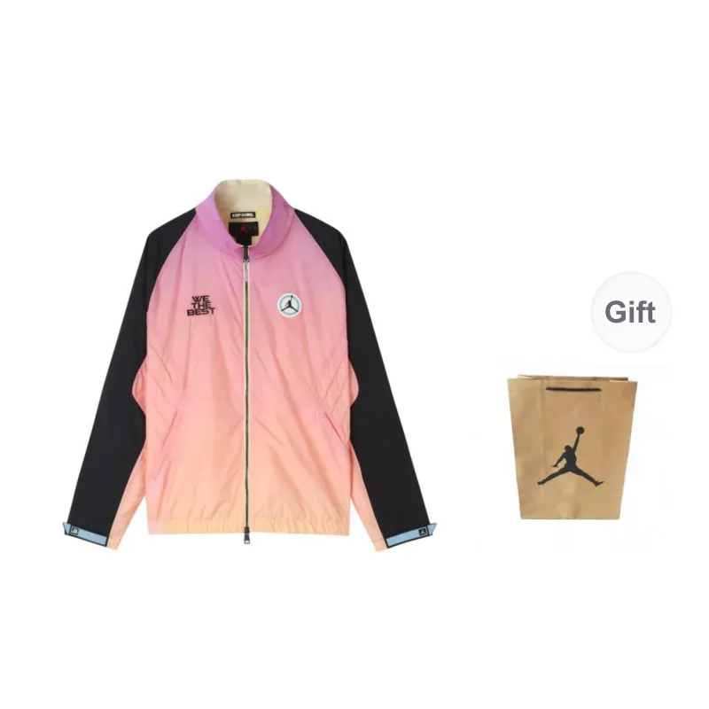 Jordan Jacket Unisex Pink Shopping Bag Included-0