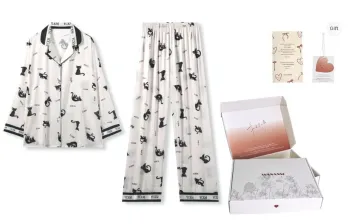 WANANNI Pajama Set Women's White