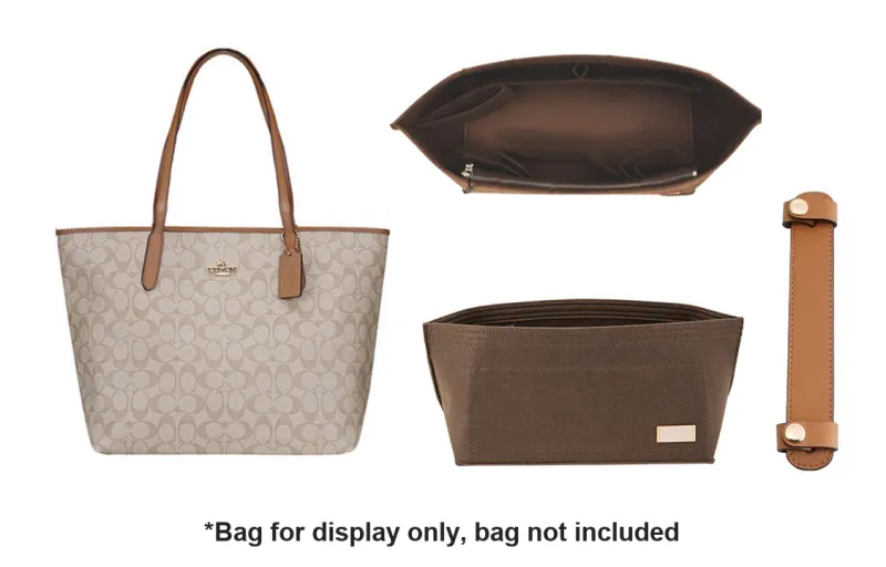 Luxury Care Artisan Workshop Leather Bag Strap Women's Brown/Beige/Milk Tea/Black-5