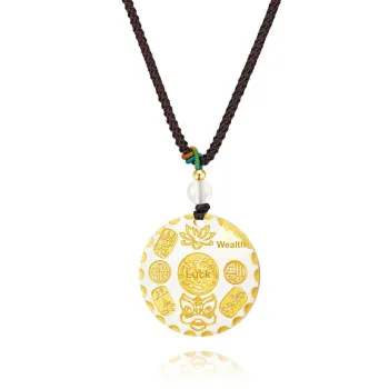 ZSY 999 Fine Silver Sterling Silver Necklaces Women's
