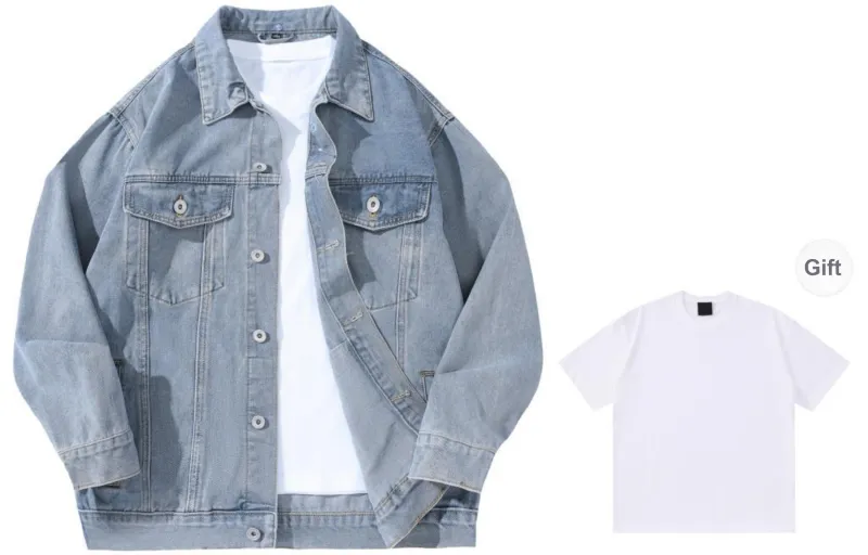 A.X.S.K x Lost N Forbidden Denim Jacket Unisex-17