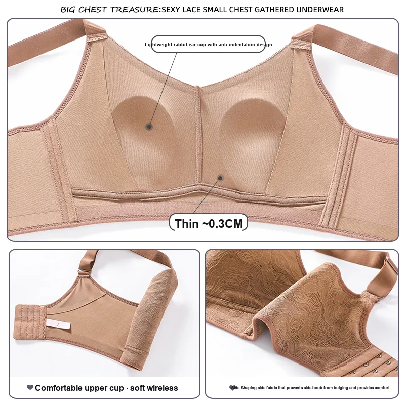 QIANLINGMEI Women's Bras-4